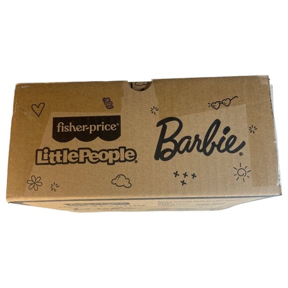 Fisher-Price Little People Barbie Cupcake Truck Playset Toddler Toy Musical 9 PC - Picture 6 of 7